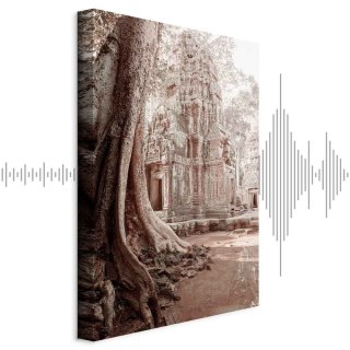Obraz - Ruiny Angkor (1-częściowy) pionowy 20x30 Akustyczny