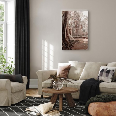 Obraz - Ruiny Angkor (1-częściowy) pionowy 20x30 Na płótnie włoskim