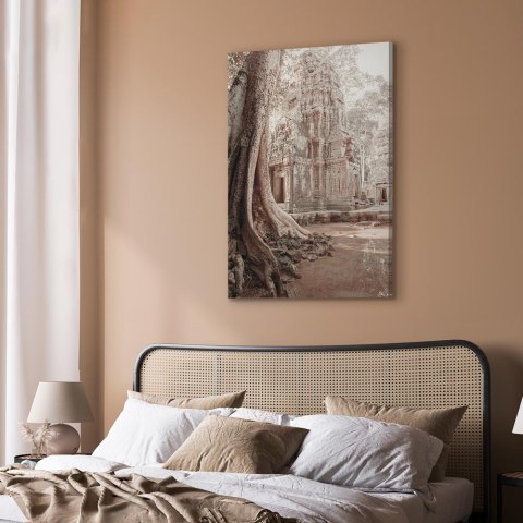 Obraz - Ruiny Angkor (1-częściowy) pionowy 20x30 Na płótnie włoskim