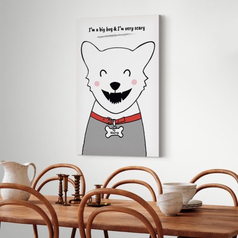 Obraz - Piesek Harry (1-częściowy) pionowy 20x30 Na płótnie włoskim