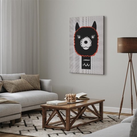 Obraz - Dekoracyjna alpaka (1-częściowy) pionowy 60x90 Standard
