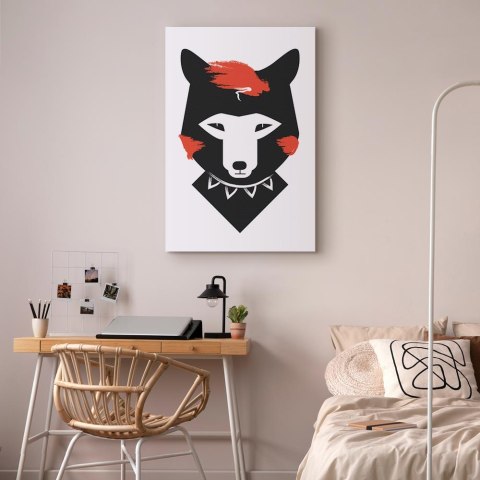 Obraz - Grzeczny lisek (1-częściowy) pionowy 20x30 Premium Print