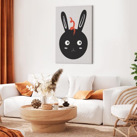 Obraz - Królik widzi wszystko (1-częściowy) pionowy 40x60 Standard