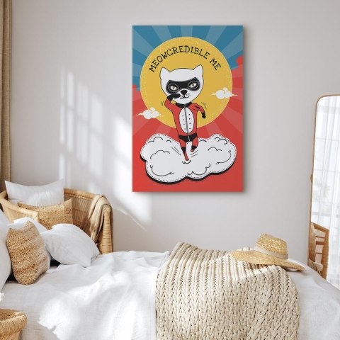 Obraz - Szanowny kot (1-częściowy) pionowy 20x30 Akustyczny