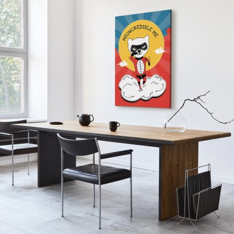Obraz - Szanowny kot (1-częściowy) pionowy 20x30 Akustyczny