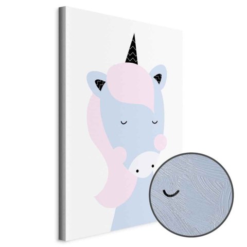 Obraz - Słodki jednorożec (1-częściowy) pionowy 20x30 Premium Print