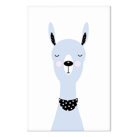 Obraz - Urocza lama (1-częściowy) pionowy 20x30 Premium Print