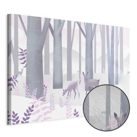 Obraz - Bajkowy las (1-częściowy) szeroki - drugi wariant 30x20 Premium Print