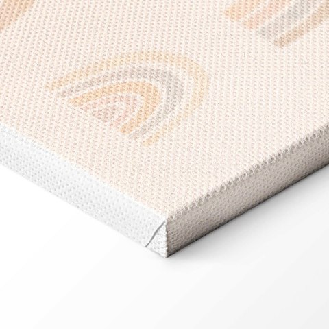 Obraz - Sierpniowe niebo - różnej wielkości tęcze w spokojnych kolorach 60x40 Standard