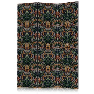 Parawan - Retro vintage misterny i bogaty wzór w stylu wiktoriańskim 135x172 Akustyczny