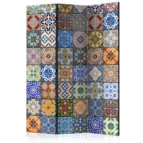 Parawan - Kolorowa mozaika 135x172 Akustyczny