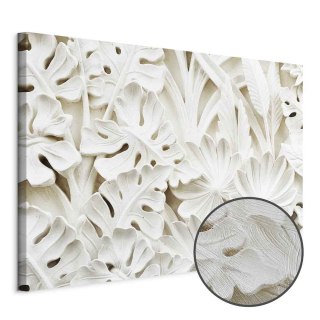 Obraz - Ceramiczne liście (1-częściowy) szeroki 30x20 Premium Print