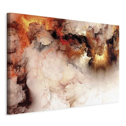 Obraz - Wulkaniczna abstrakcja (1-częściowy) szeroki 90x60 Standard