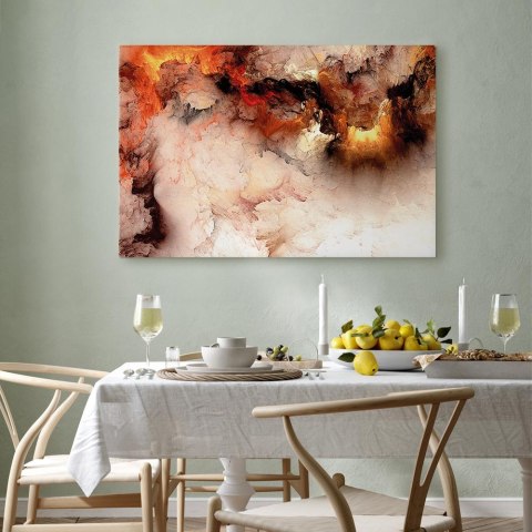 Obraz - Wulkaniczna abstrakcja (1-częściowy) szeroki 90x60 Standard