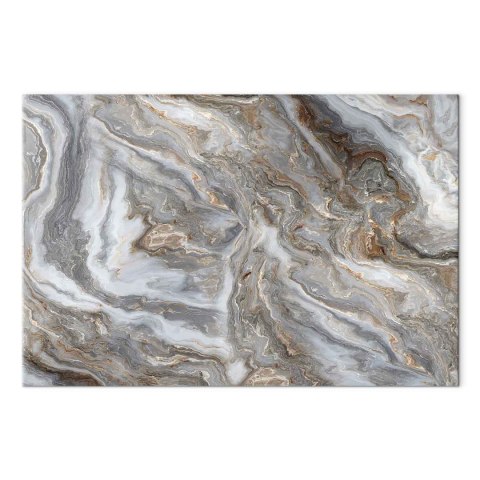 Obraz - Kamienne abstrakcje - marmurowe struktury w neautralnych odcieniach 30x20 Premium Print