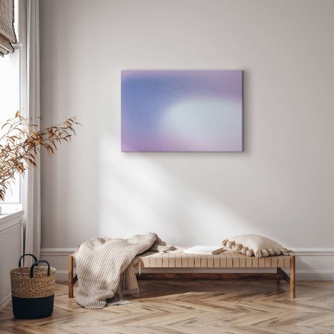 Obraz - Wrzosowa mgła - delikatny gradient składający się z wielu odcieni fioletu 30x20 Premium Print