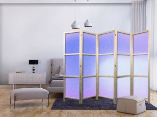 Parawan japoński - Wrzosowa mgła - delikatny gradient składający się z wielu odcieni fioletu 225x172
