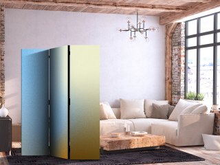 Parawan - Energetyczny gradient - kompozycja gradientowa w żywych kolorach 135x172 Jednostronny
