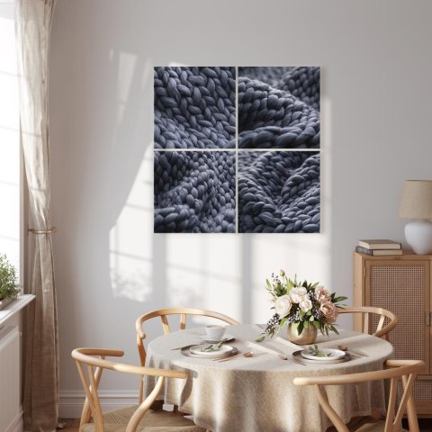 Obraz - Ciepła noc (4-częściowy) 40x40 Standard
