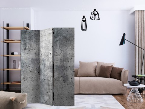 Parawan - Świeży beton 135x172 Akustyczny