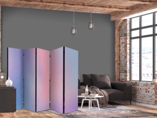 Parawan - Tęczowy gradient - delikatny wielokolorowy gradient przypominający mgłę 225x172 Jednostronny