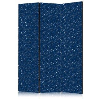 Parawan - Kosmiczne Inspiracje - wzór z gwiazdami i konstelacjami na ciemnym tle 135x172 Akustyczny