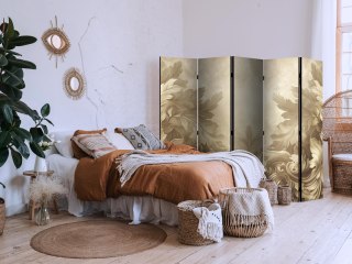 Parawan - Rzeźbione ornamenty barokowe - bogata kompozycja w kolorach sepii 225x172 Akustyczny