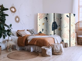 Parawan - Lastriko z dużymi - przeskalowanymi kamieniami w stonowanych kolorach 225x172 Dwustronny