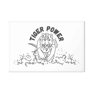Obraz - Tiger power (1-częściowy) szeroki 30x20 Premium Print