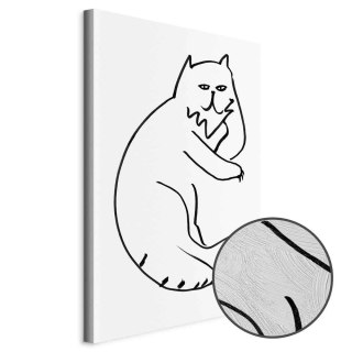 Obraz - Koci relaks (1-częściowy) pionowy 80x120 Premium Print