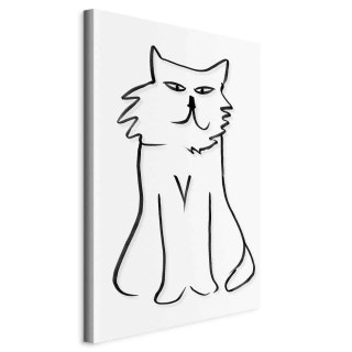 Obraz - Patrzę na Ciebie! (1-częściowy) pionowy 20x30 Standard