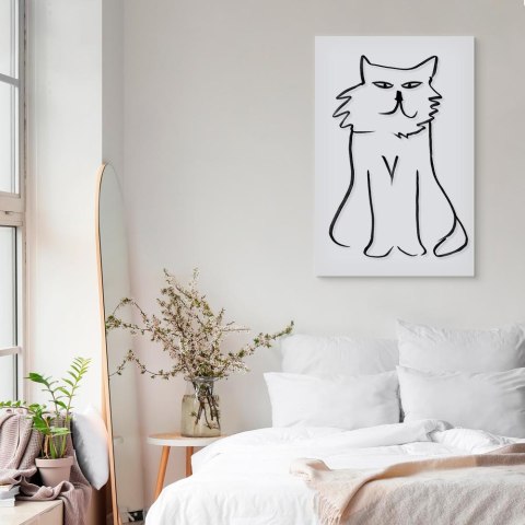 Obraz - Patrzę na Ciebie! (1-częściowy) pionowy 60x90 Standard