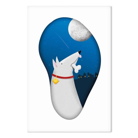 Obraz - Psie marzenia (1-częściowy) pionowy 20x30 Akustyczny