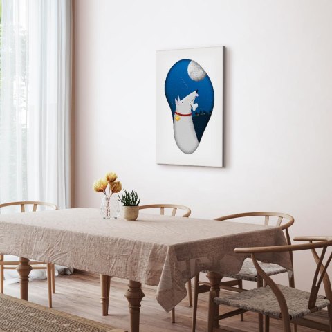 Obraz - Psie marzenia (1-częściowy) pionowy 20x30 Standard