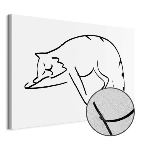 Obraz - Kocie sny (1-częściowy) pionowy 30x20 Premium Print