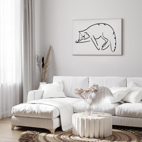 Obraz - Kocie sny (1-częściowy) pionowy 30x20 Standard
