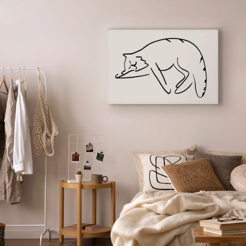 Obraz - Kocie sny (1-częściowy) pionowy 60x40 Standard