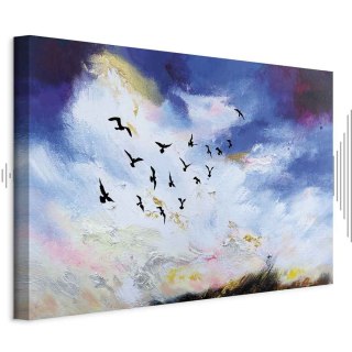 Obraz - Nadchodzi jesień (1-częściowy) szeroki 120x80 Akustyczny