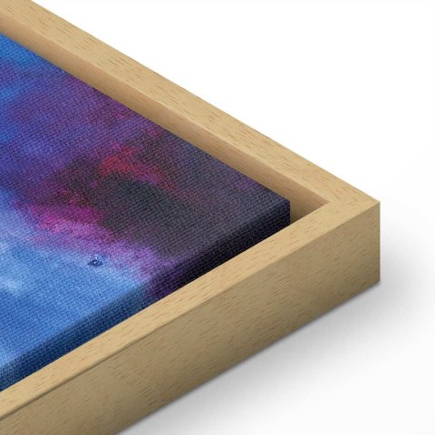 Obraz - Nadchodzi jesień (1-częściowy) szeroki 120x80 W ramie drewnianej naturalnej