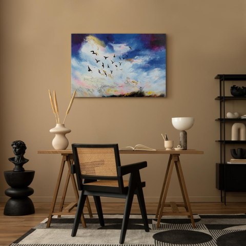 Obraz - Nadchodzi jesień (1-częściowy) szeroki 90x60 Standard