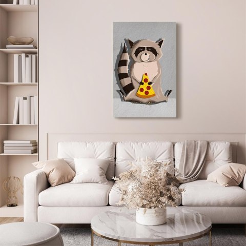 Obraz - Szop łasuch (1-częściowy) pionowy 40x60 Standard