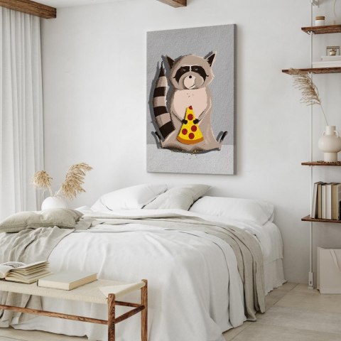 Obraz - Szop łasuch (1-częściowy) pionowy 40x60 Standard