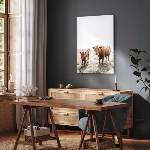 Obraz - Matka i ciele (1-częściowy) pionowy 40x60 Standard