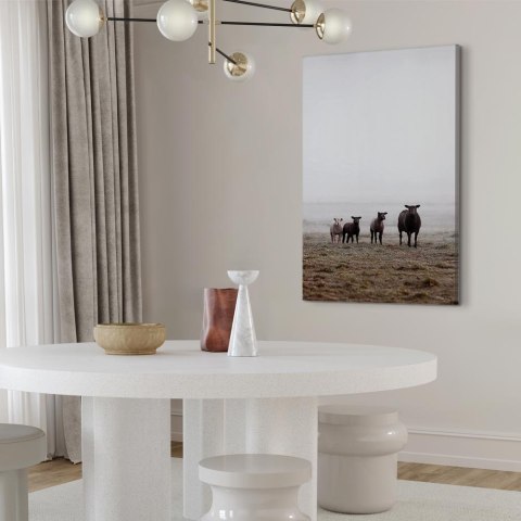 Obraz - Przyjaciele o poranku (1-częściowy) pionowy 20x30 Akustyczny