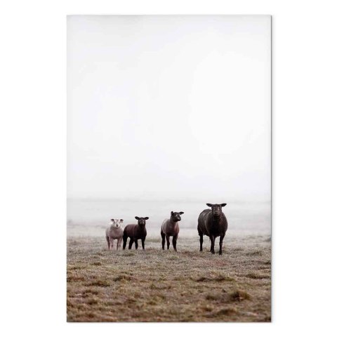 Obraz - Przyjaciele o poranku (1-częściowy) pionowy 20x30 Standard