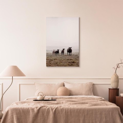 Obraz - Przyjaciele o poranku (1-częściowy) pionowy 20x30 Standard