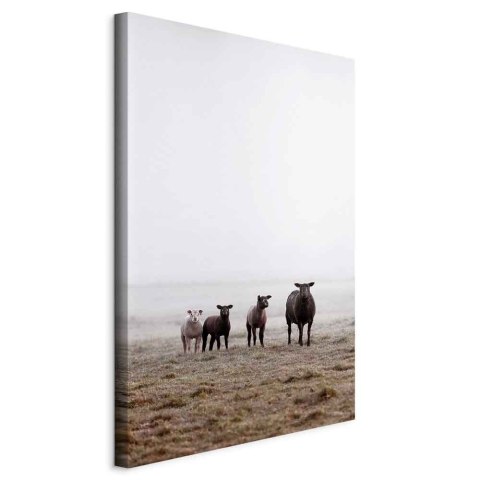 Obraz - Przyjaciele o poranku (1-częściowy) pionowy 40x60 Standard