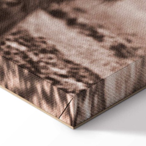 Obraz - Szkocka krowa w sepii 30x20 Akustyczny