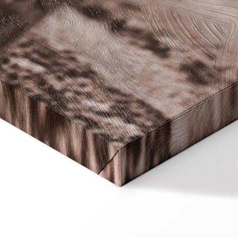 Obraz - Szkocka krowa w sepii 30x20 Premium Print
