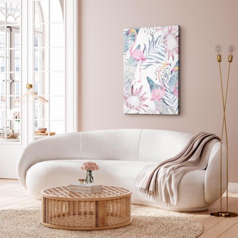 Obraz - Egzotyczna mgła (1-częściowy) pionowy 20x30 Akustyczny
